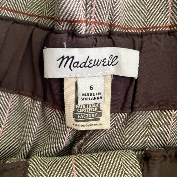 Madewell paper bag plaid pants - Picture 4 of 4